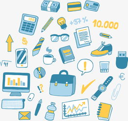 千庫網 海量免費辦公用品素材圖片，高清卡通手繪PSD一網打盡——以編號7340291為例